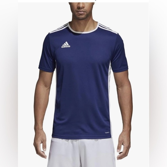 Mens New ADIDAS SMALL 
Men's Entrada 18 Soccer Jersey - Picture 1 of 5